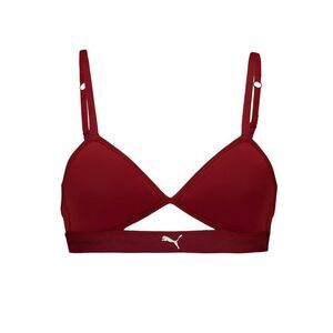 Puma Womens/Ladies Peek A Boo Bralette / Burgundy